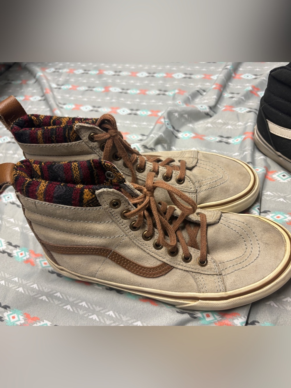 3 Pairs of Vans HighTop Sneakers - Picture 3 of 4